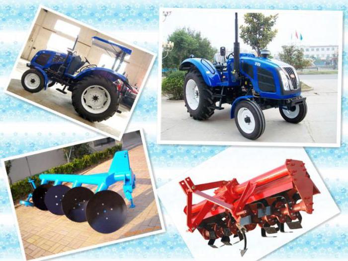 Tractor Chinese: προδιαγραφές, περιγραφή και σχόλια