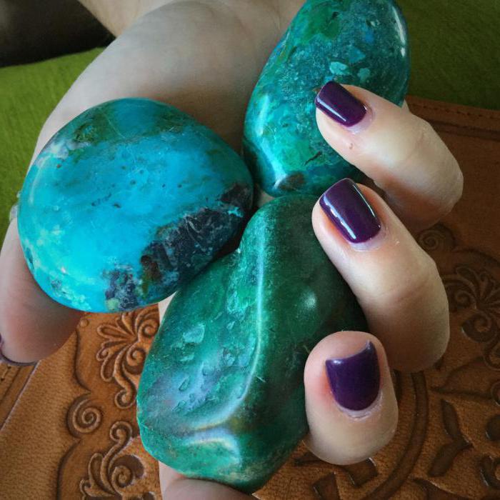 chrysocolla μαγικές ιδιότητες πέτρινη φωτογραφία