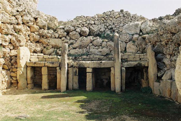 Μεγαλιθικούς ναούς της ιστορίας περιγραφής της Μάλτας