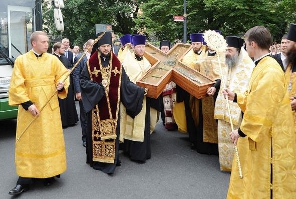 Ο Τίμιος Σταυρός του Αγίου Ανδρέα ο πρώτος που ονομάζεται: ιστορία