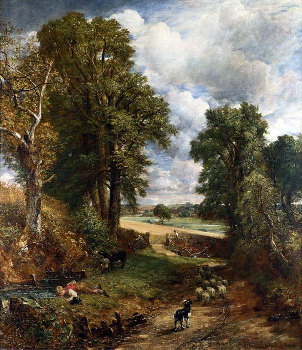 john constable αρόσιμη γη