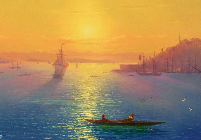 Η εικόνα του Aivazovsky για το χάος της δημιουργίας του κόσμου