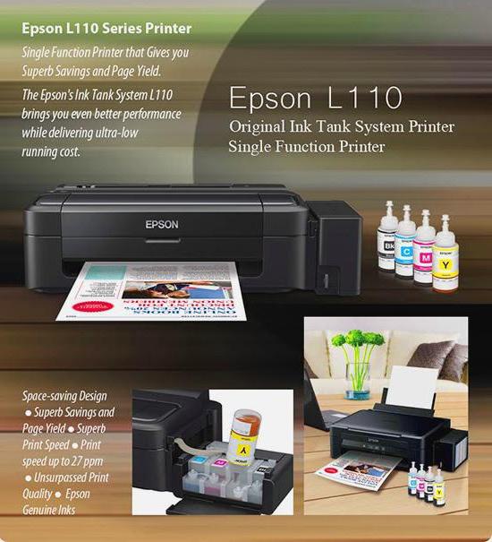 εκτυπωτής epson l110