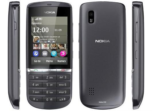 Nokia 300: προδιαγραφές και σχόλια